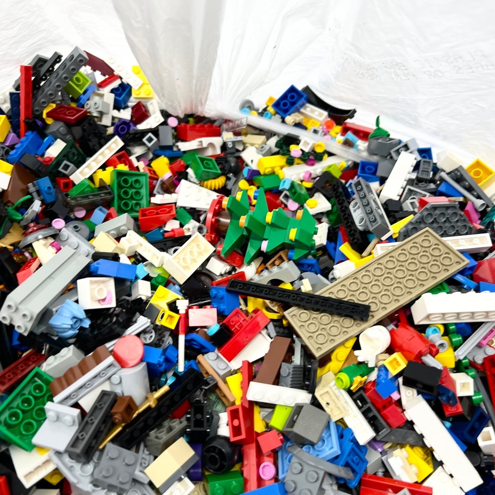 LEGO Bulk Mixed Bricks Plates 5lb Assorted Colors Specialty Parts Lot - Picture 2 of 8
